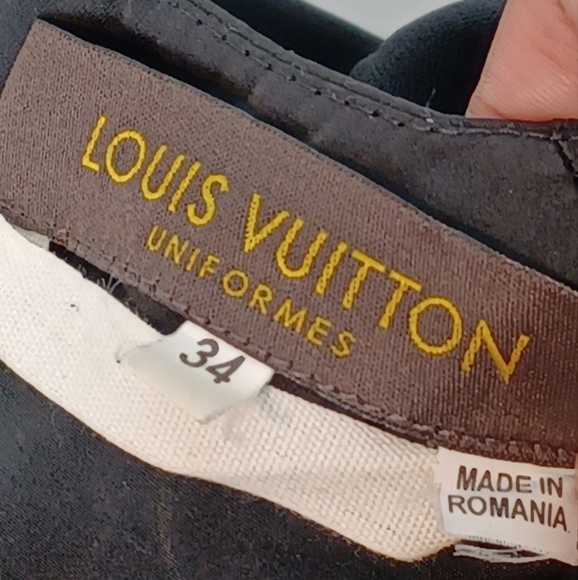 Louis Vuitton Uniform Office Business Sz XS 3/4 Sleeve Casual A-Line Shift Dress - Picture 11 of 15